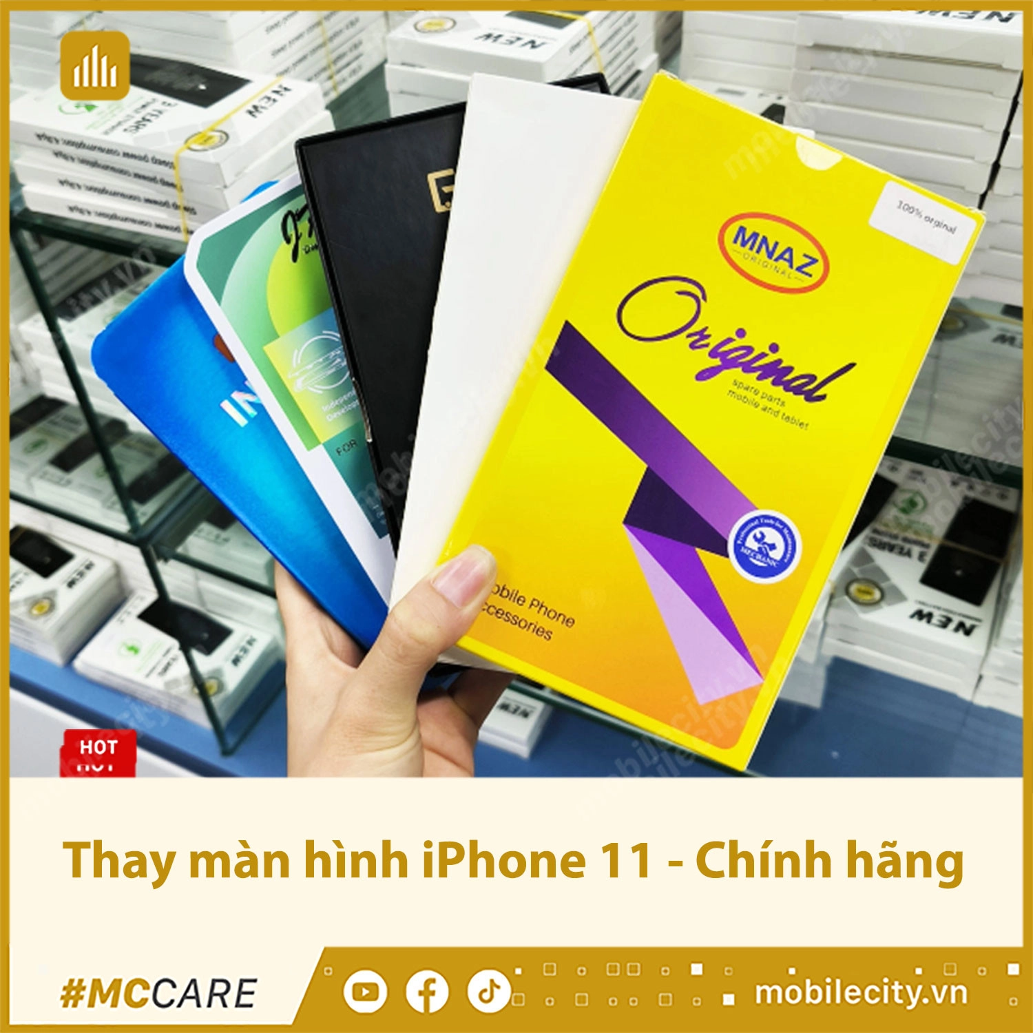 Thay màn hình iPhone 11 - Chính hãng