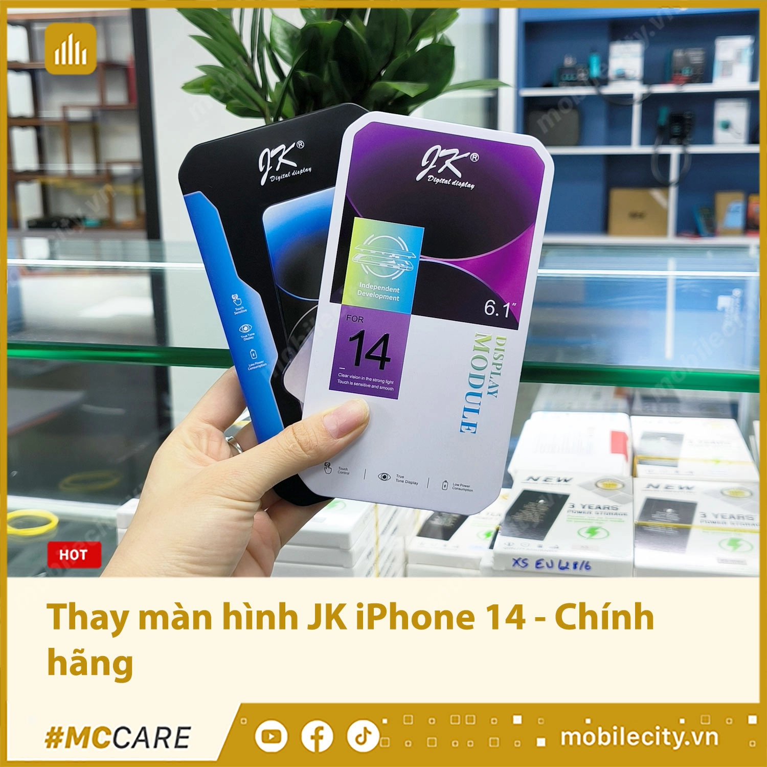 Thay màn hình JK iPhone 14 - Chính hãng