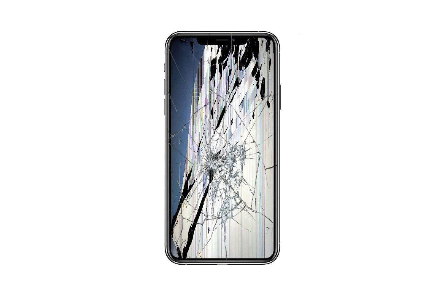 Ép kính iPhone 11 Pro Max, Mặt kính vỡ kèm lỗi hiển thị - Dấu hiệu cần thay màn hình mới