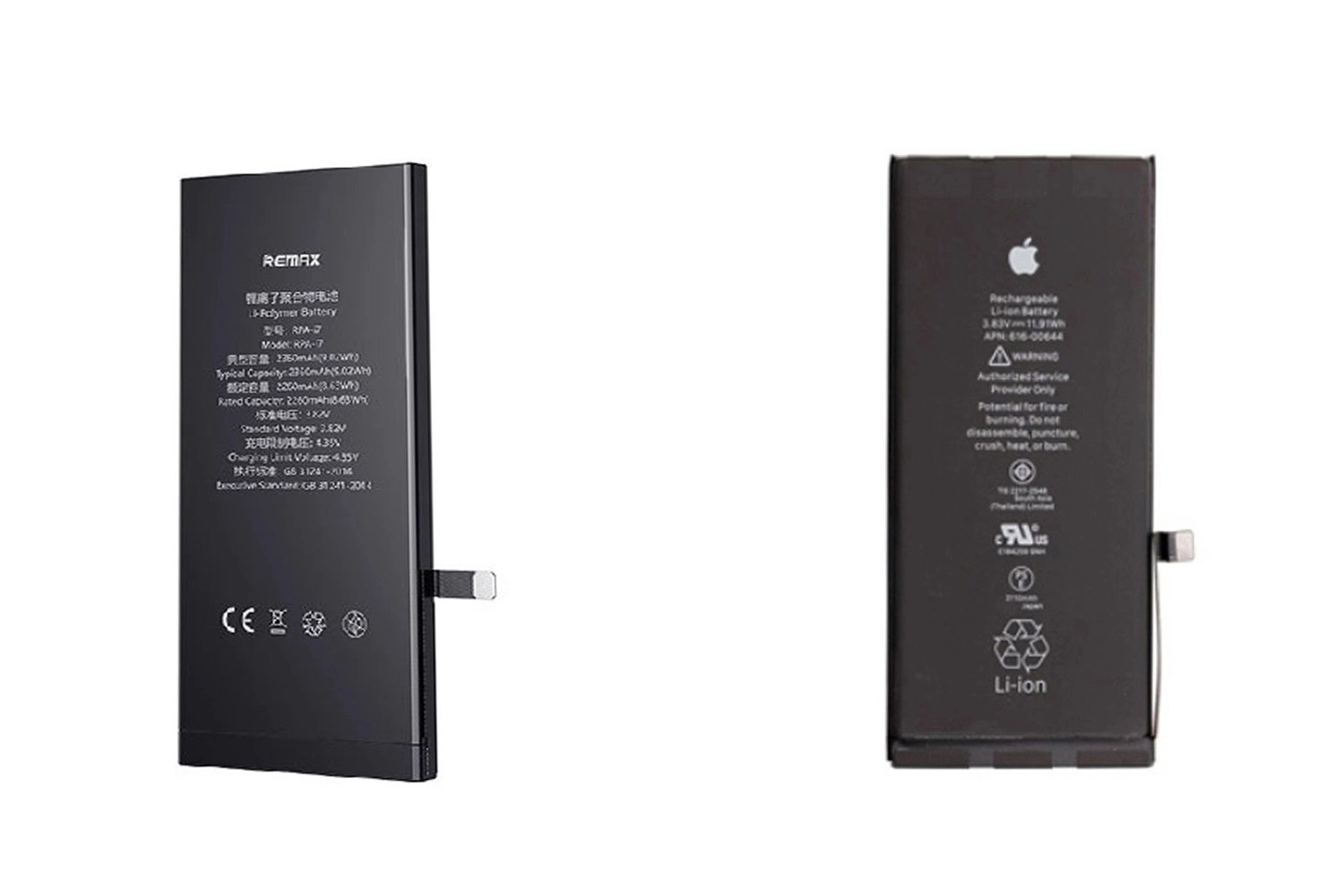 Thay Pin Remax iPhone 12 Pro, So sánh Pin Chính hãng và Pin Remax