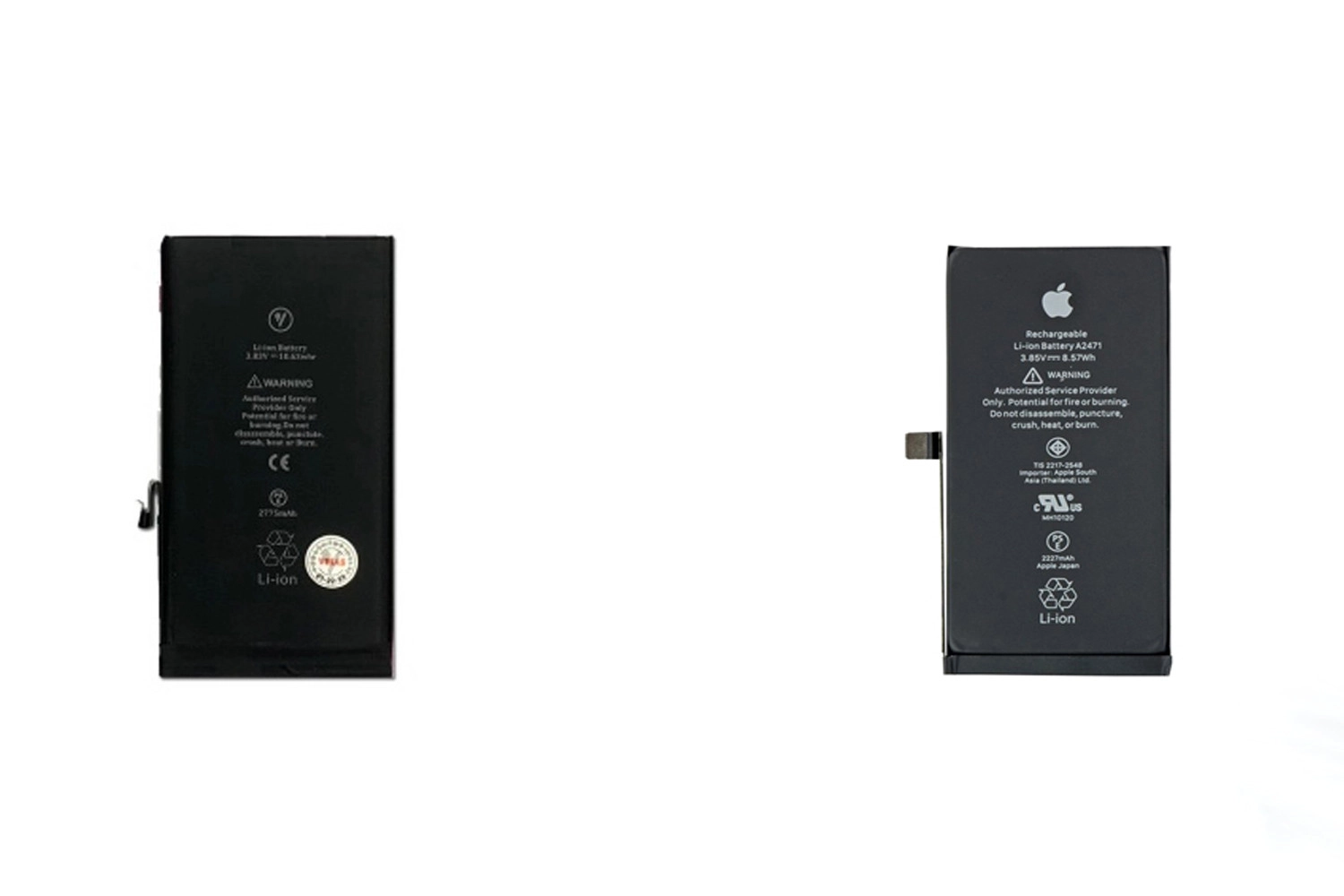 Thay Pin Vmas iPhone 12 Pro, So sánh Pin Vmas và Pin Zin Apple