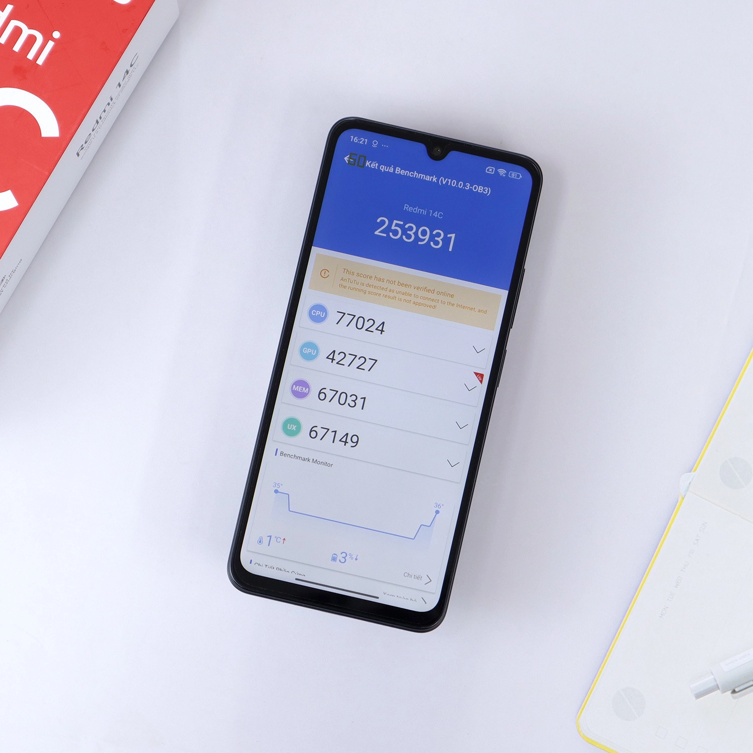 Helio G81 Ultra trên REDMI 14C