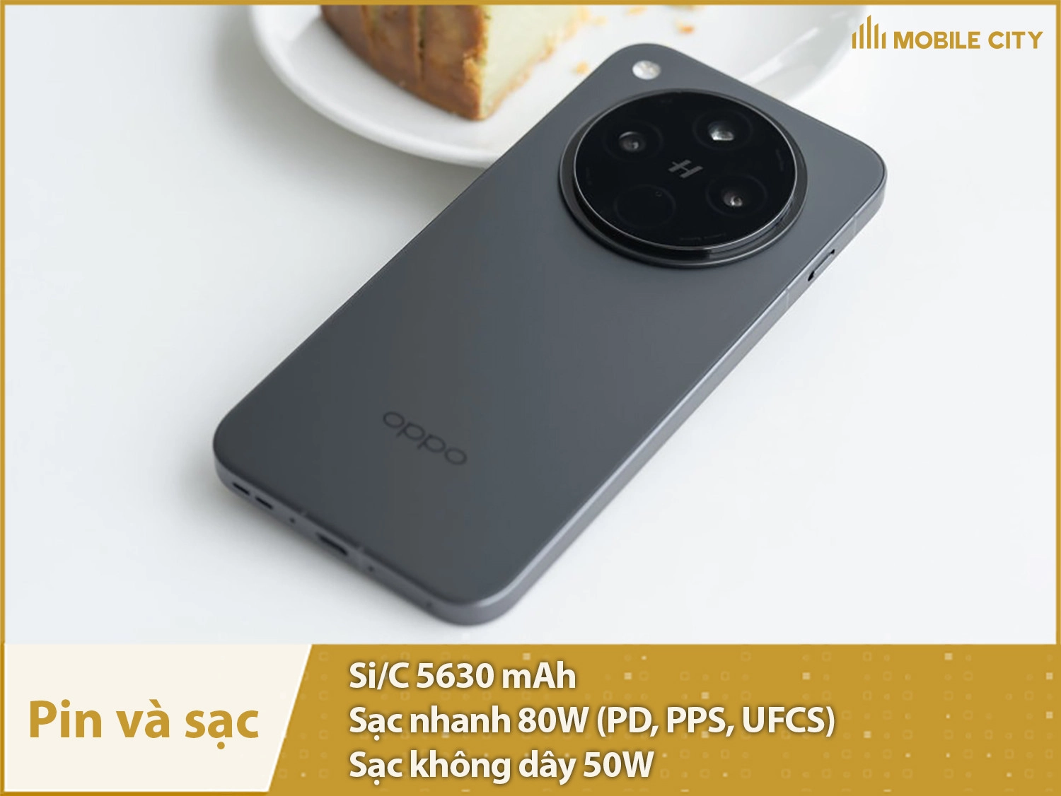 Pin khủng 5630mAh, sạc cực nhanh 80W