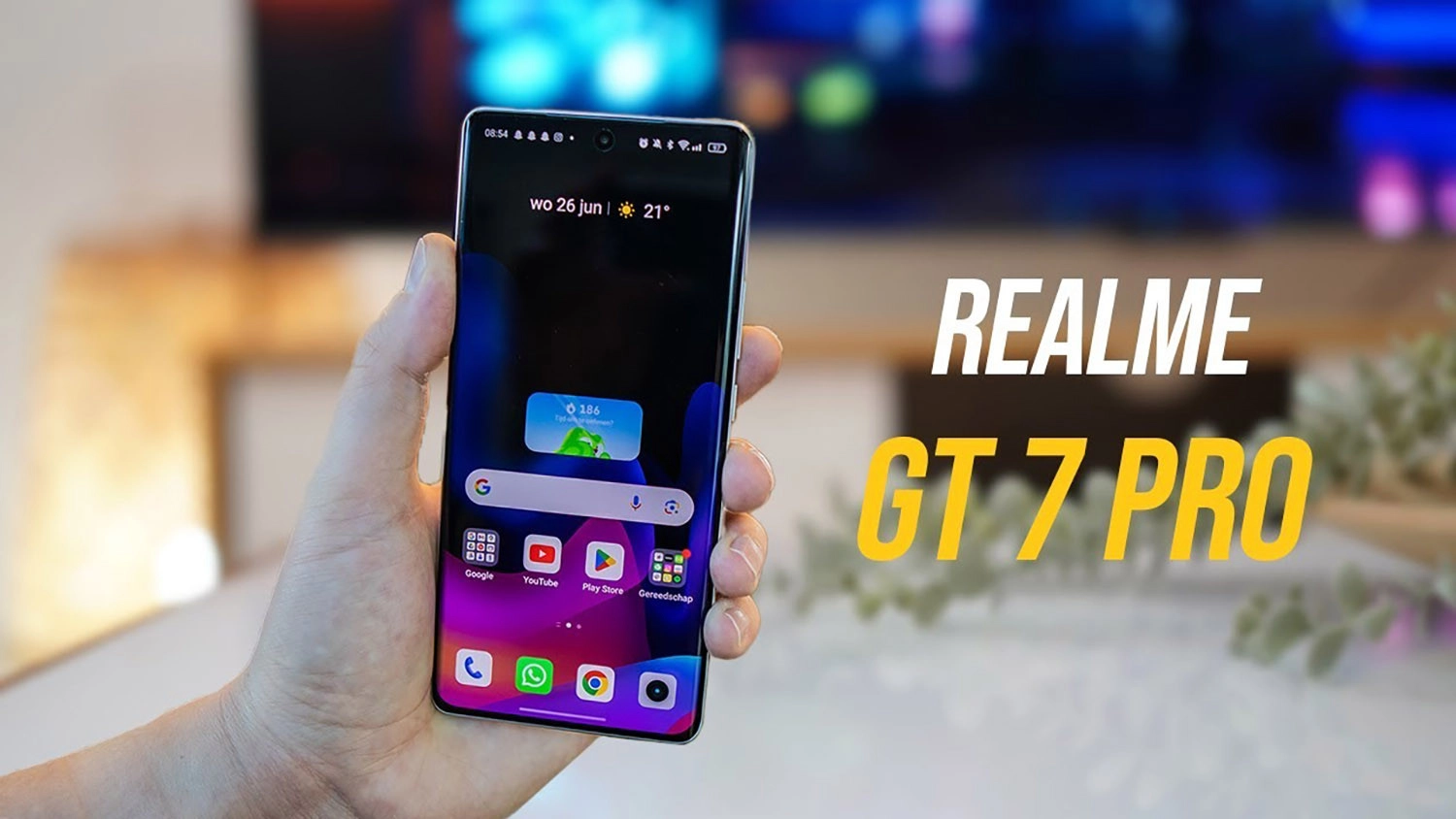 Realme GT7 Pro ra mắt 04/11: Màn hình Samsung AMOLED