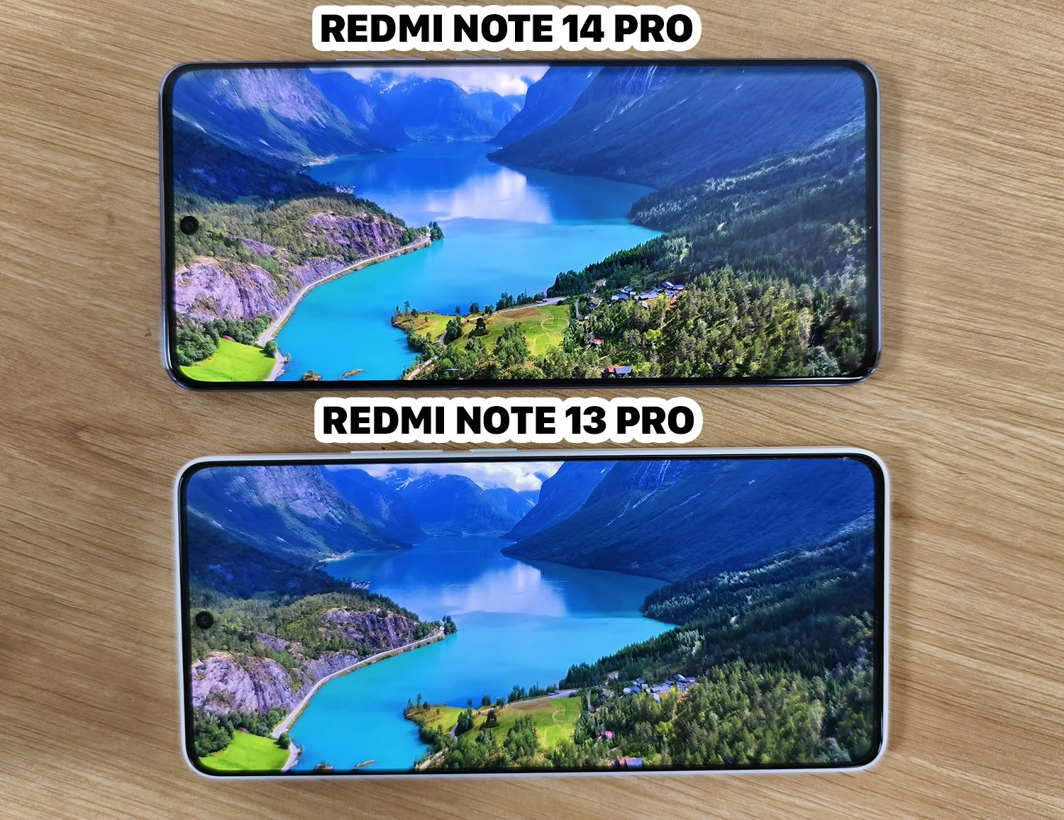 So sánh Redmi Note 14 Pro vs Redmi Note 13 Pro: Redmi Note 14 Pro có màn hình độ sáng cao hơn