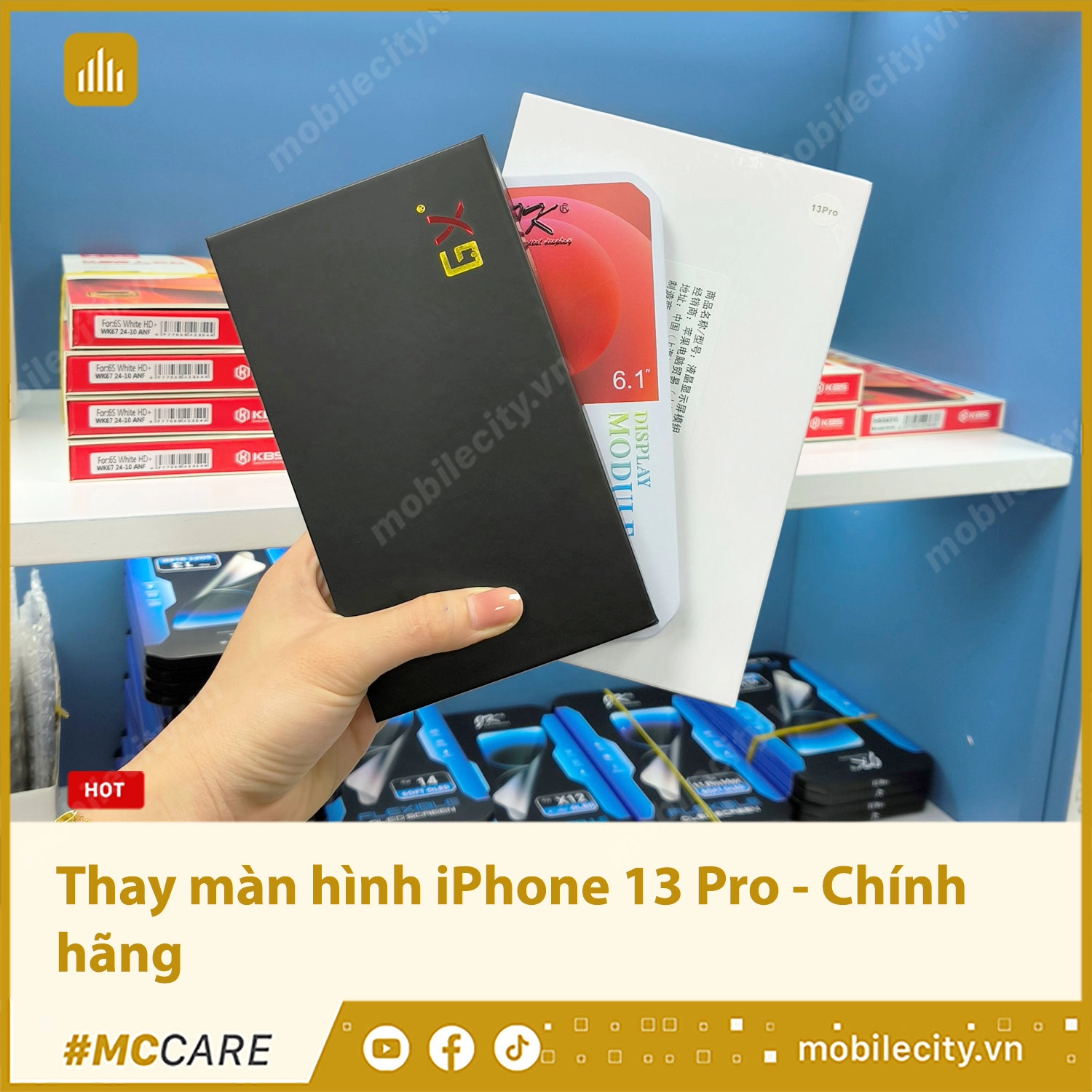 Thay màn hình iPhone 13 Pro - Chính hãng