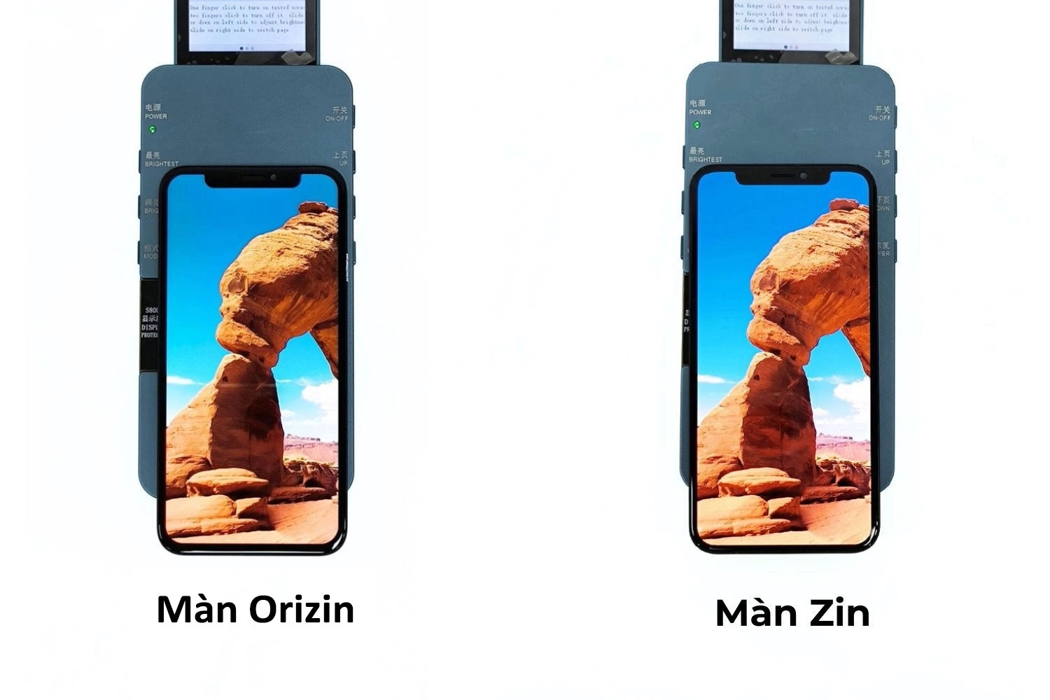 Thay màn hình Orizin iPhone 13, So sánh màn hình Orizin và màn hình Chính hãng