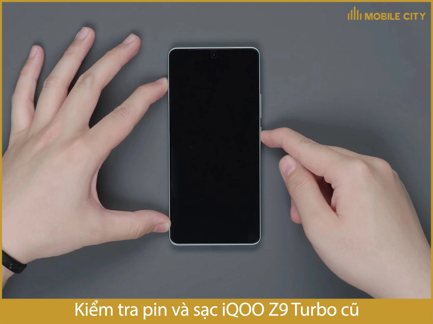 Kiểm tra pin và sạc iQOO Z9 Turbo cũ