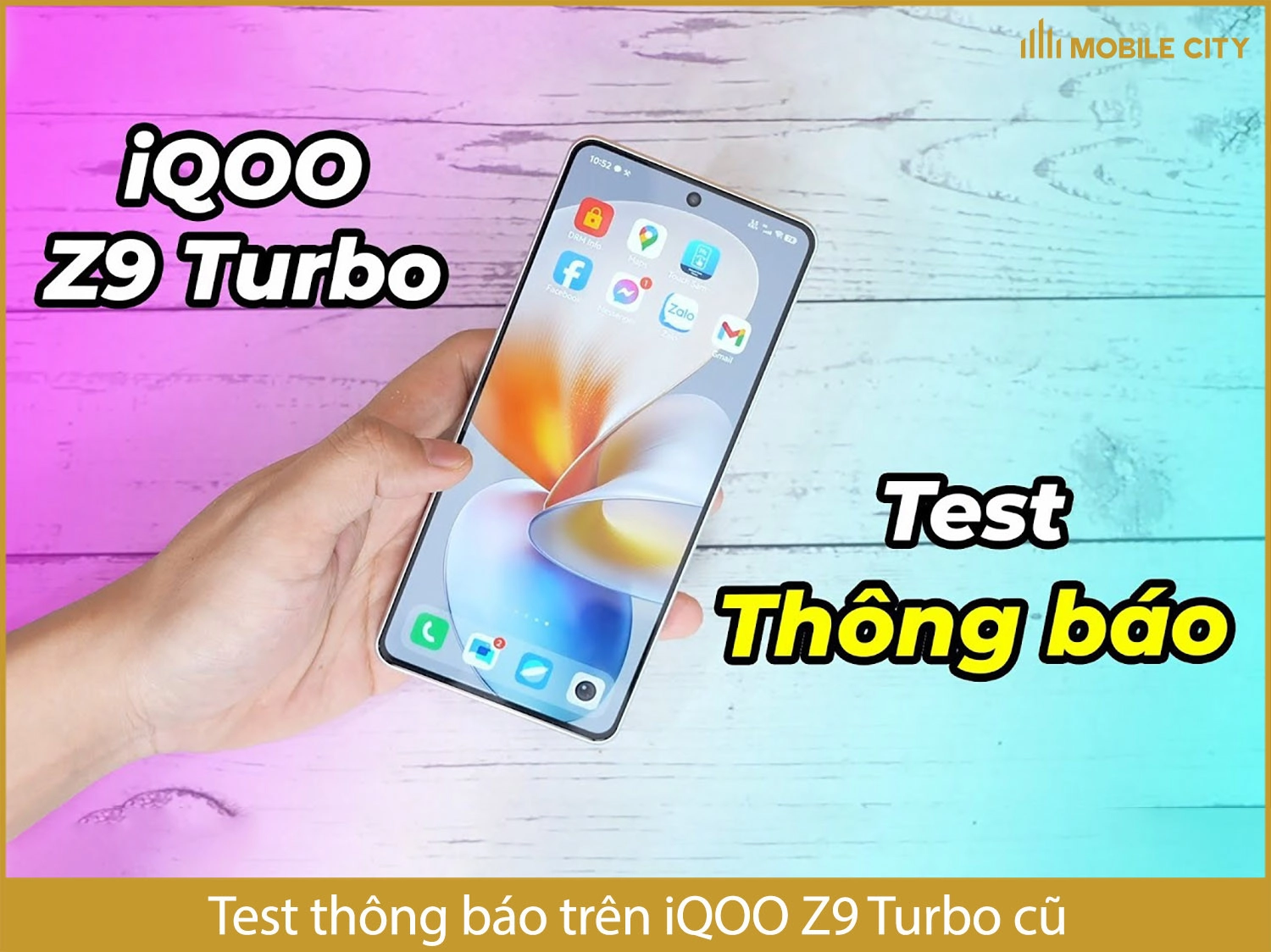iQOO Z9 Turbo cũ có bị chậm thông báo không?
