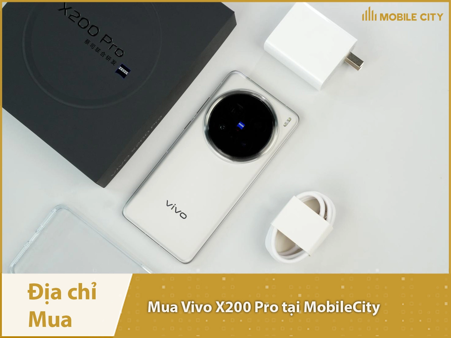 Địa chỉ mua Vivo X200 Pro tại Hà Nội, Đà Nẵng, Tp HCM