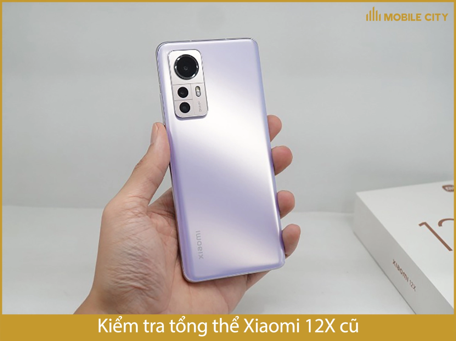 Kiểm tra tổng thể Xiaomi 12X cũ