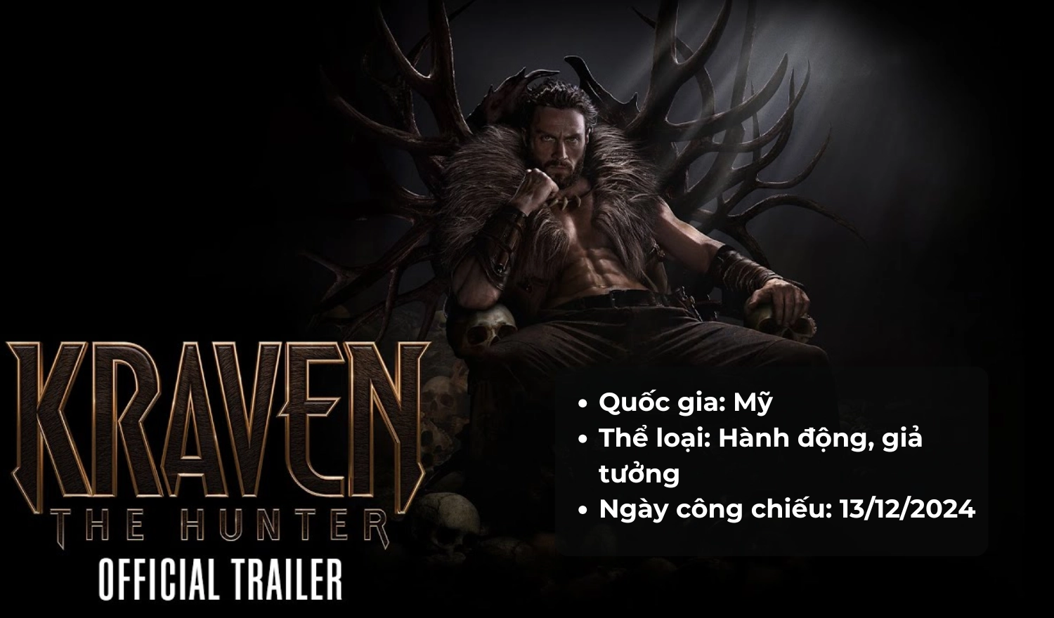 Kraven Thợ Săn Thủ Lĩnh