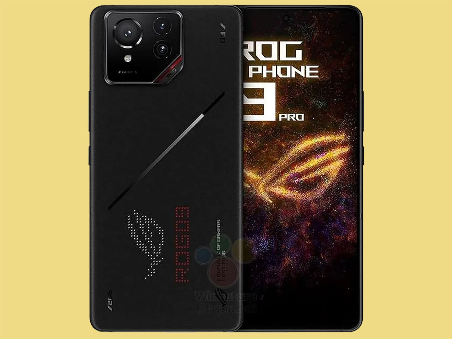 Asus ROG Phone 9 Pro lộ ảnh reder chính thức