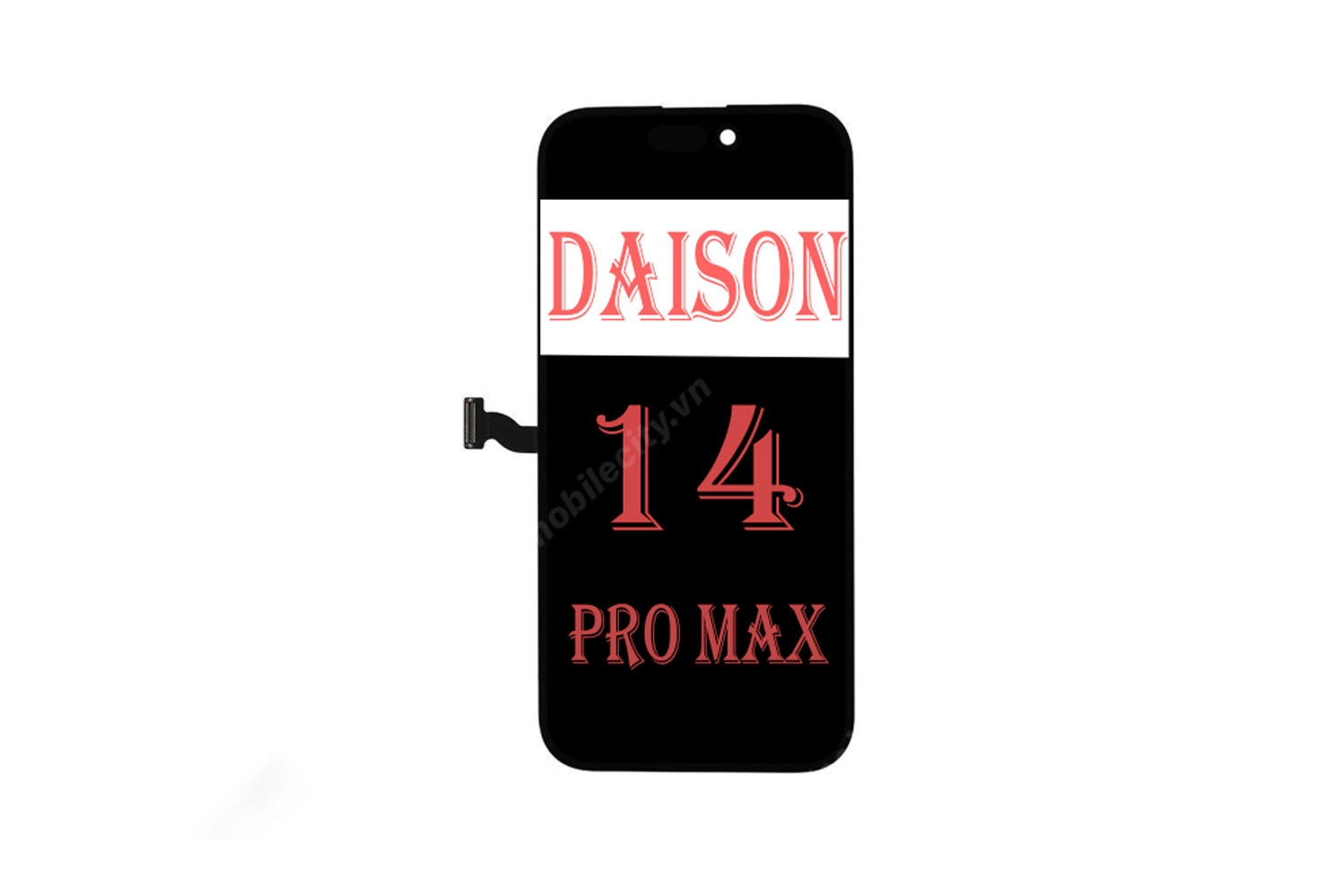 Thay màn hình Daison iPhone 14 Pro Max, Màn hình Daison sẽ không được Apple bảo hành bởi là hàng linh kiện thương hiệu thứ ba