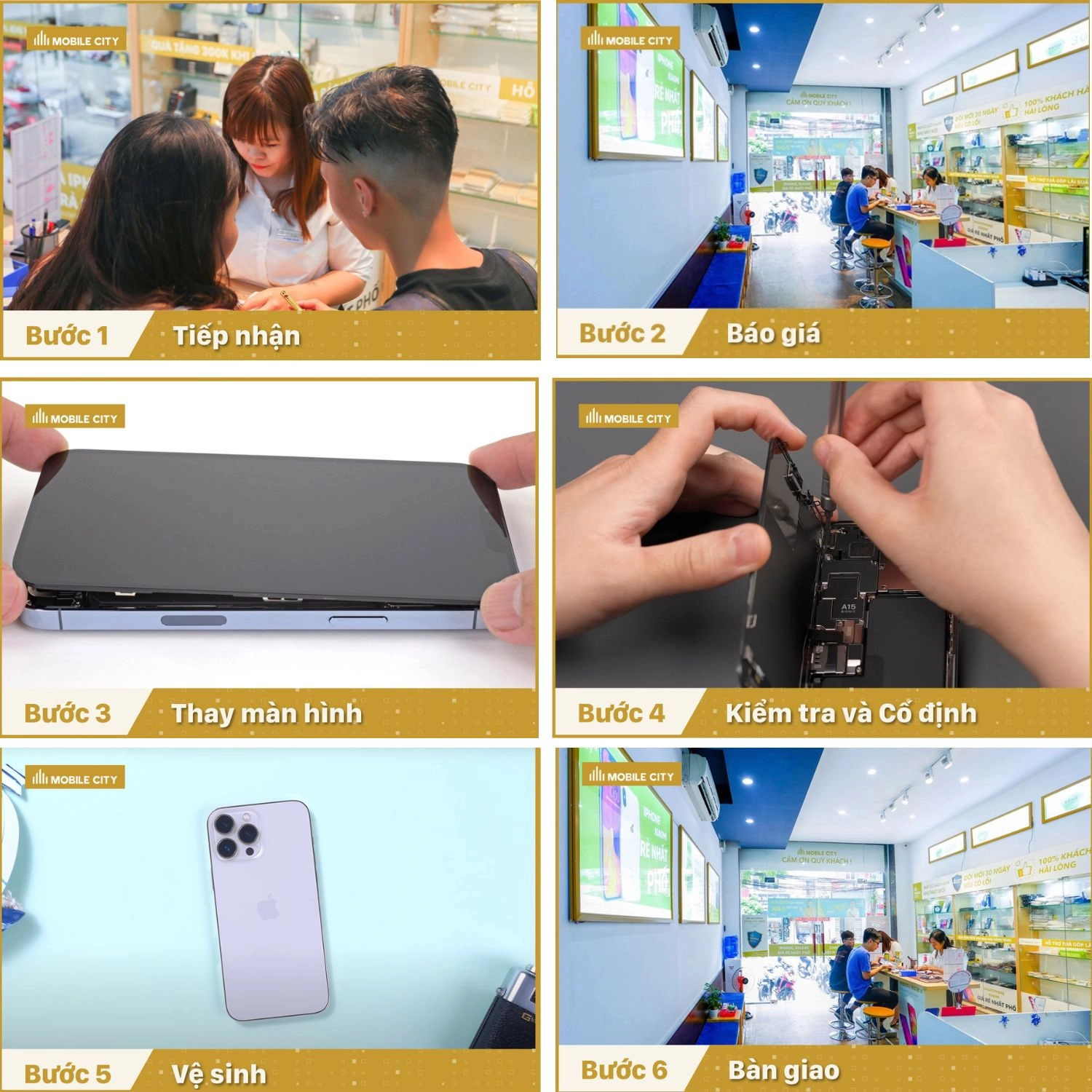 Thay màn hình Dura iPhone 13 Pro Max, Quy trình thay màn hình Dura iPhone 13 Pro Max chuẩn xác nhất