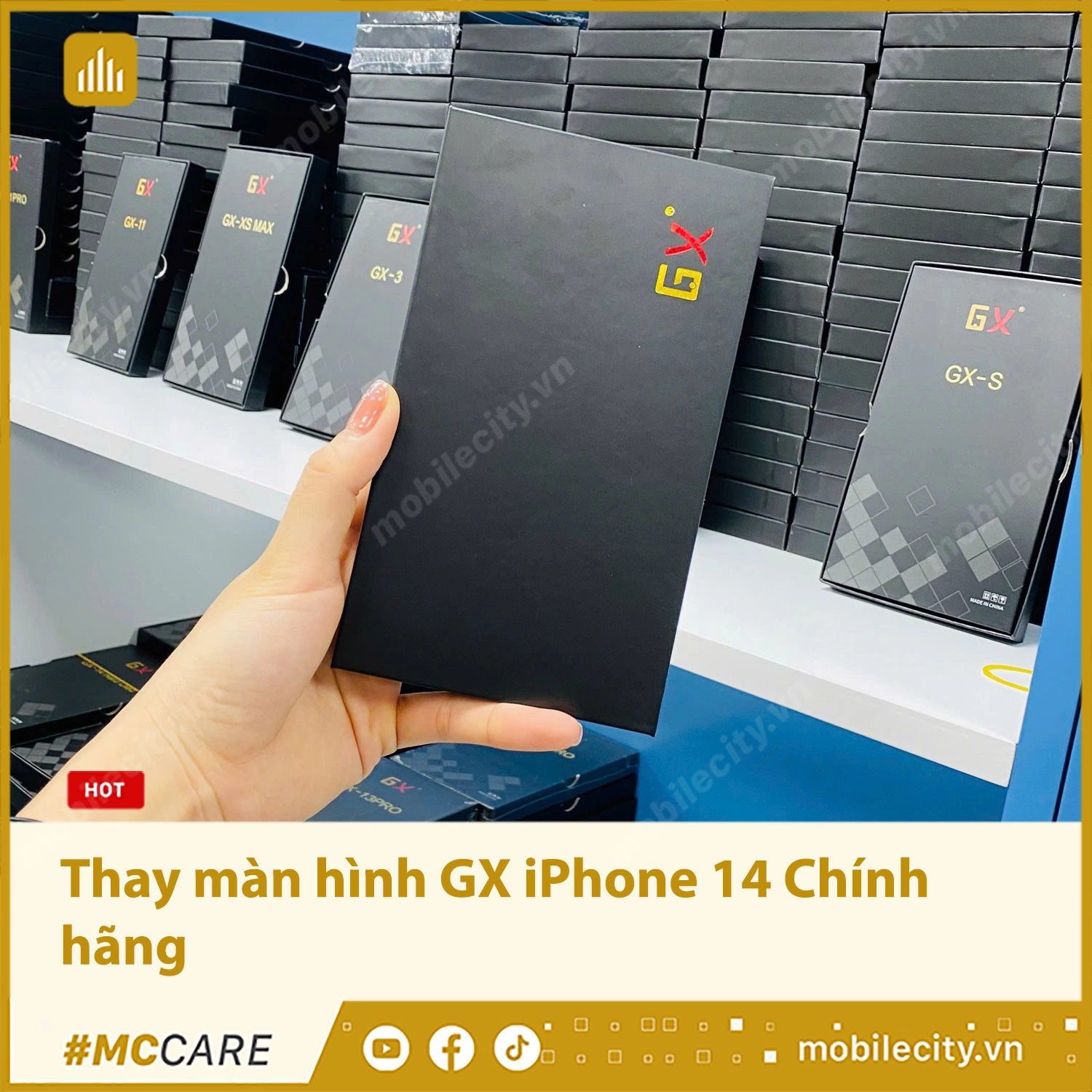 Thay màn hình GX iPhone 14 Chính hãng