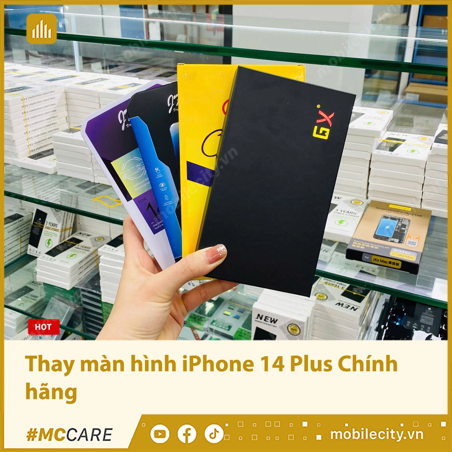 Thay màn hình iPhone 14 Plus - Chính hãng