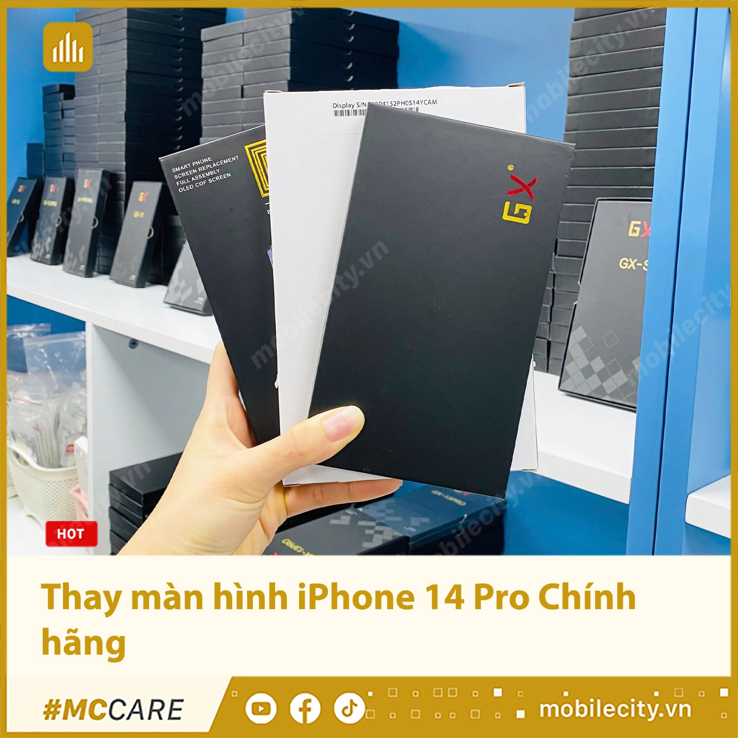 Thay màn hình iPhone 14 Pro - Chính hãng