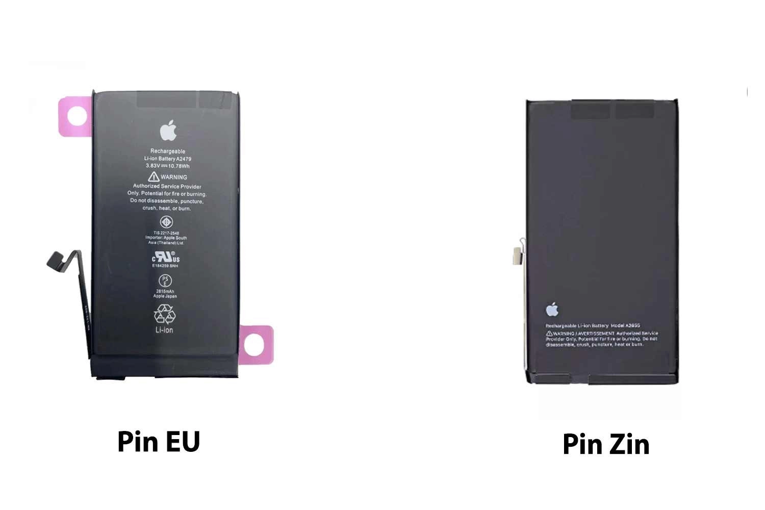 Thay Pin iPhone 13, Thay Pin Chính hãng để ưu tiên chất lượng, thay Pin linh kiện để tiết kiệm chi phí