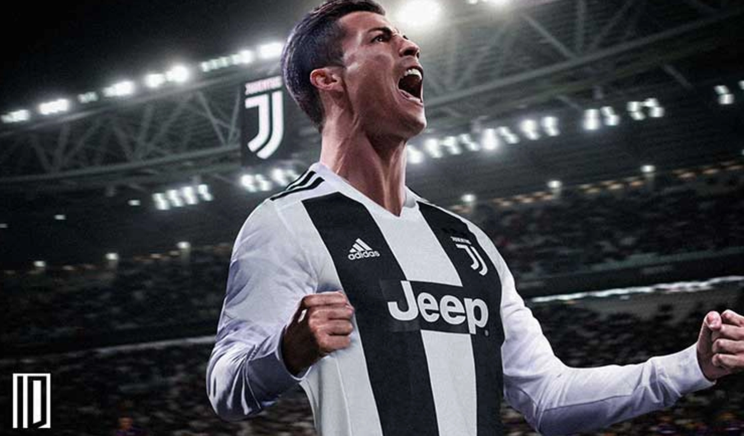 Ronaldo cực cháy với màu áo của Juventus