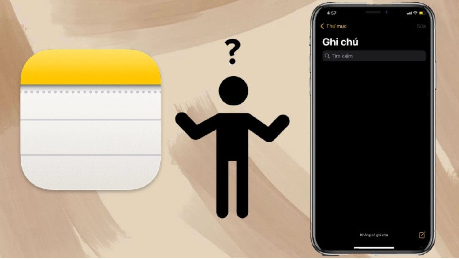 Nguyên nhân ghi chú trên Iphone bị mất 