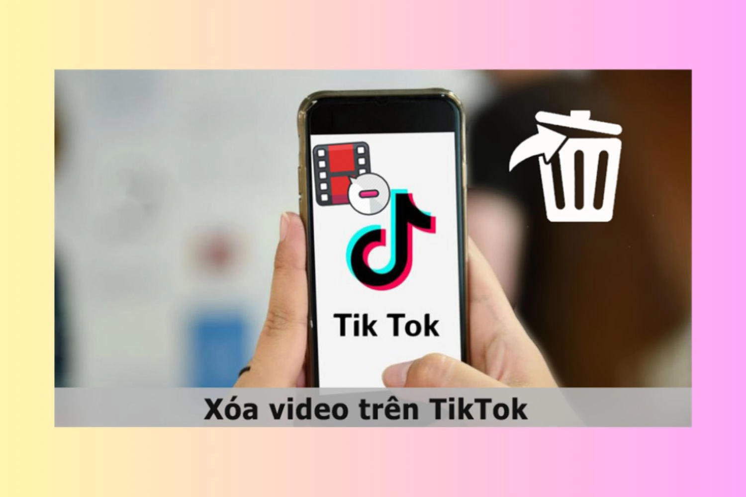 Lý do video TikTok bị xóa