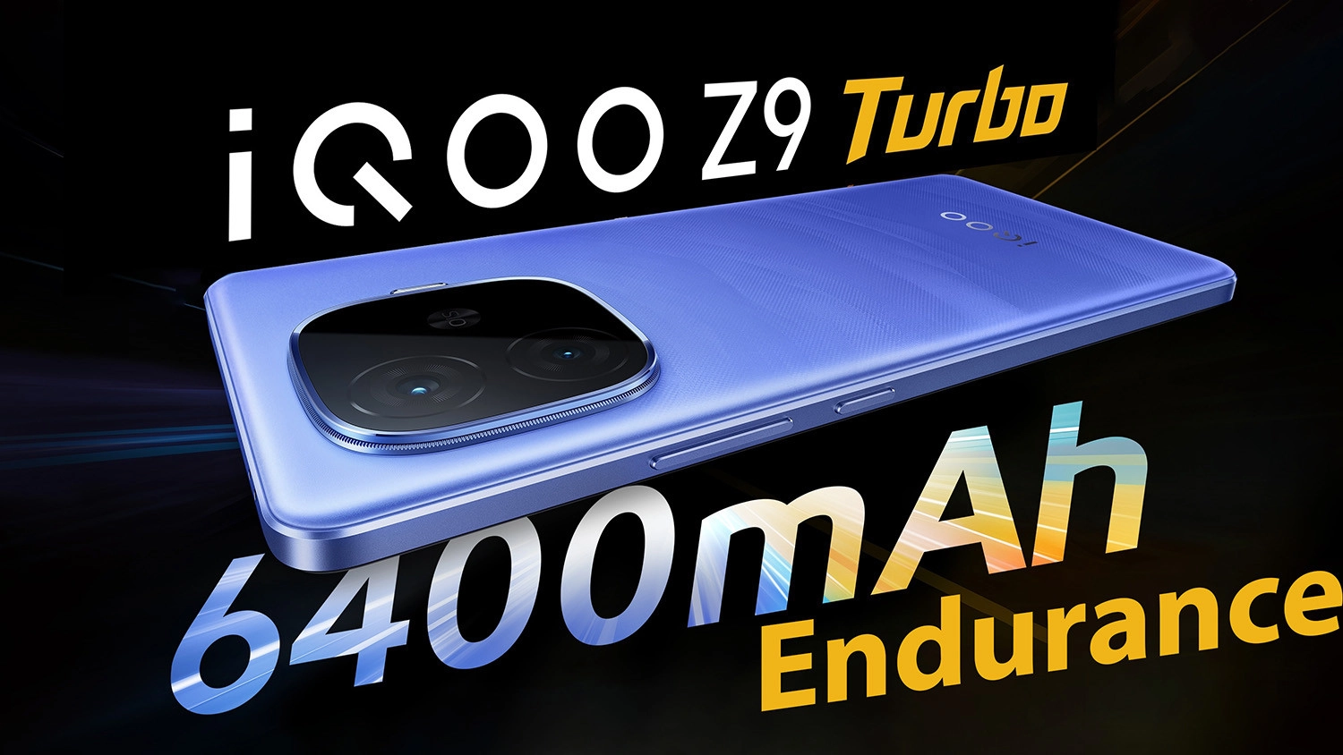 iQOO Z9 Turbo Endurance Edition pin 6400mAh giá chưa đến 7 triệu