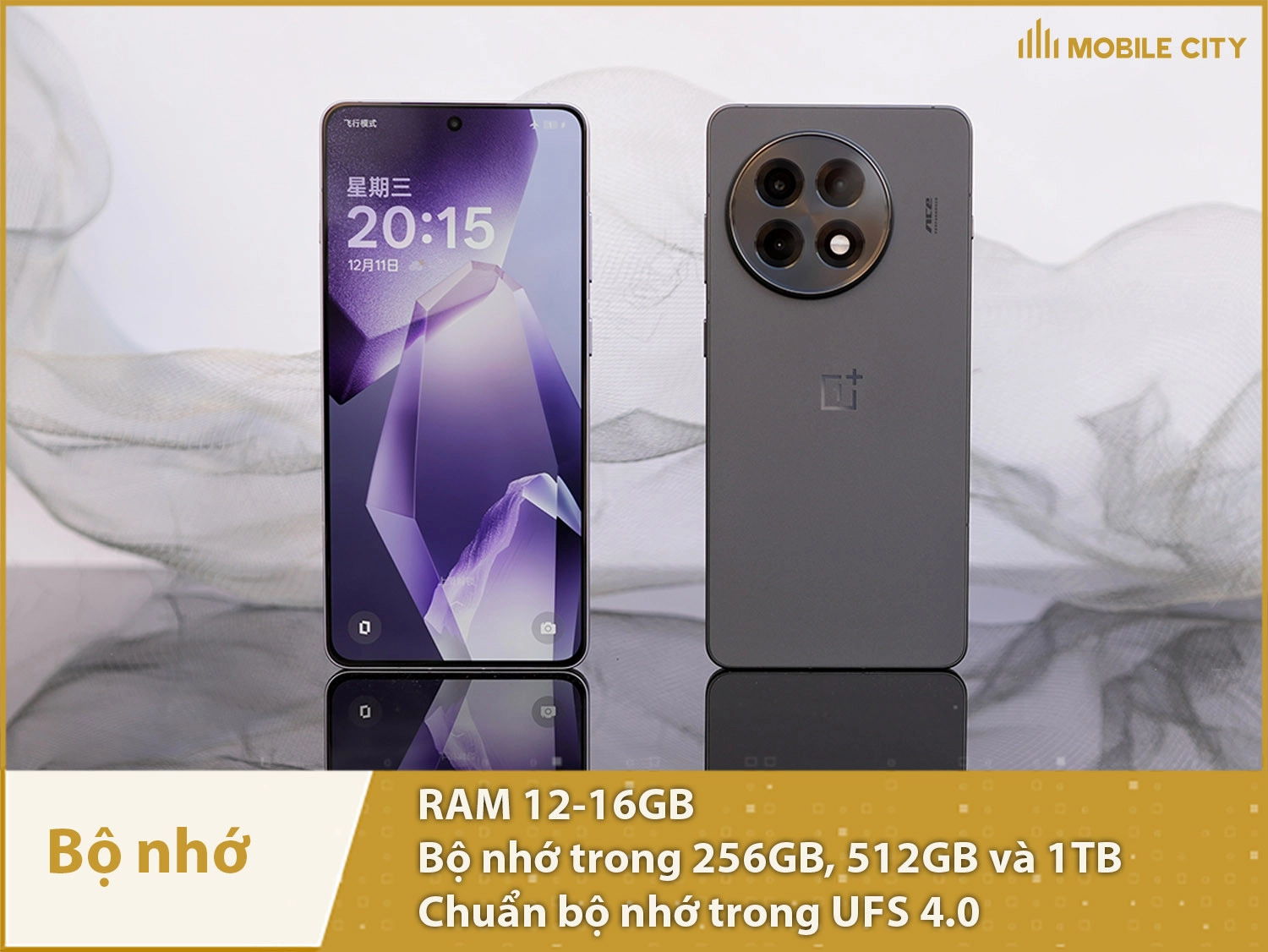 OnePlus Ace 5 có RAM 12-16GB & ROM 256GB-1TB