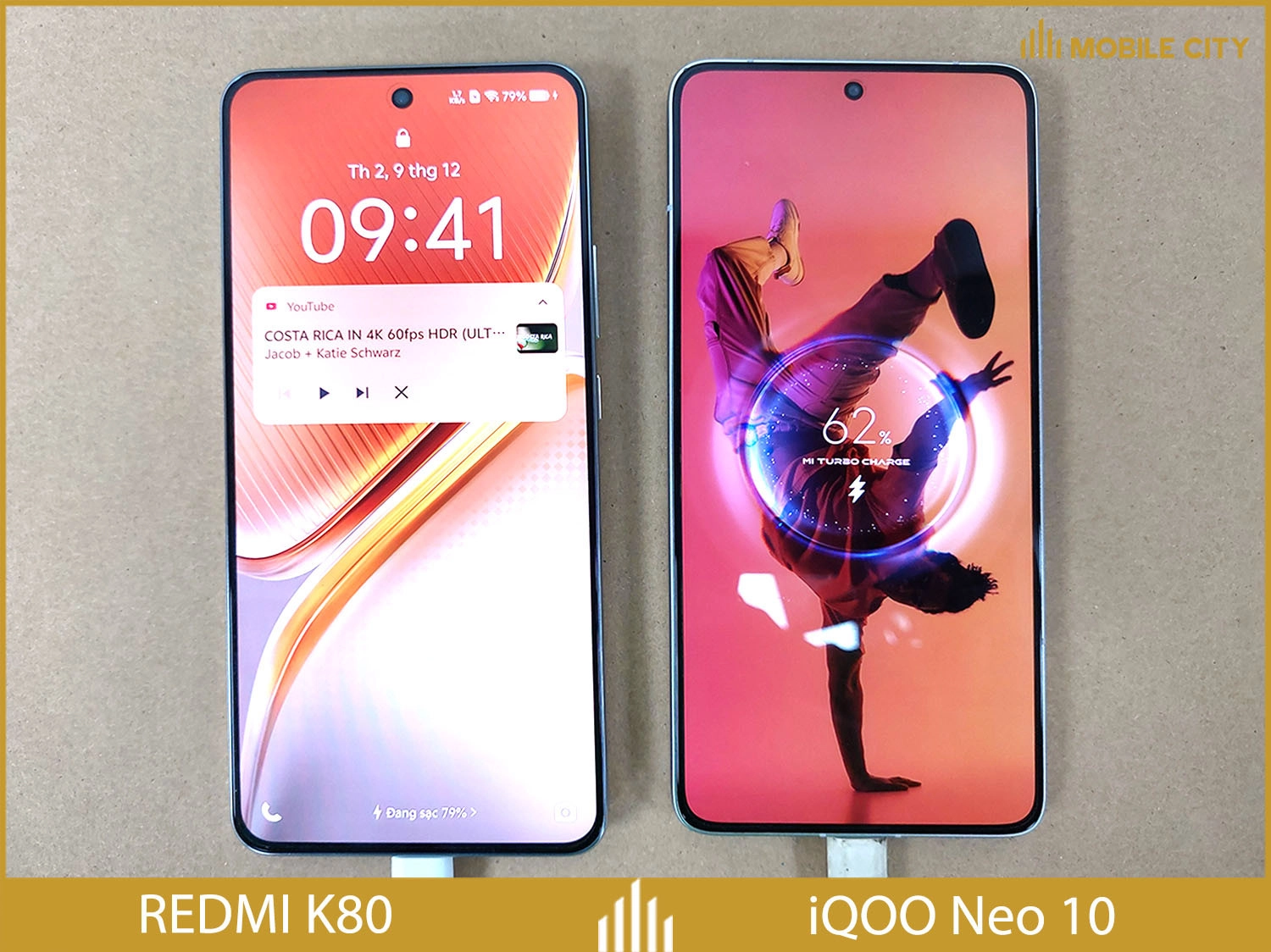 REDMI K80 hơn pin thua sạc