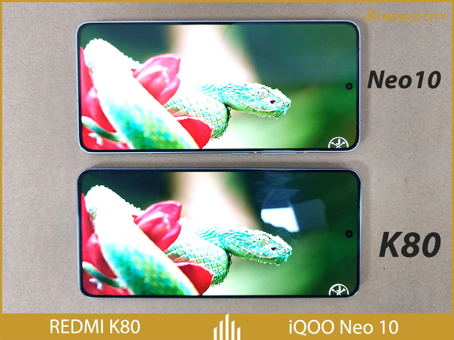 Màn hình REDMI K80 nét hơn, nhỏ, kém sáng và kém mượt hơn