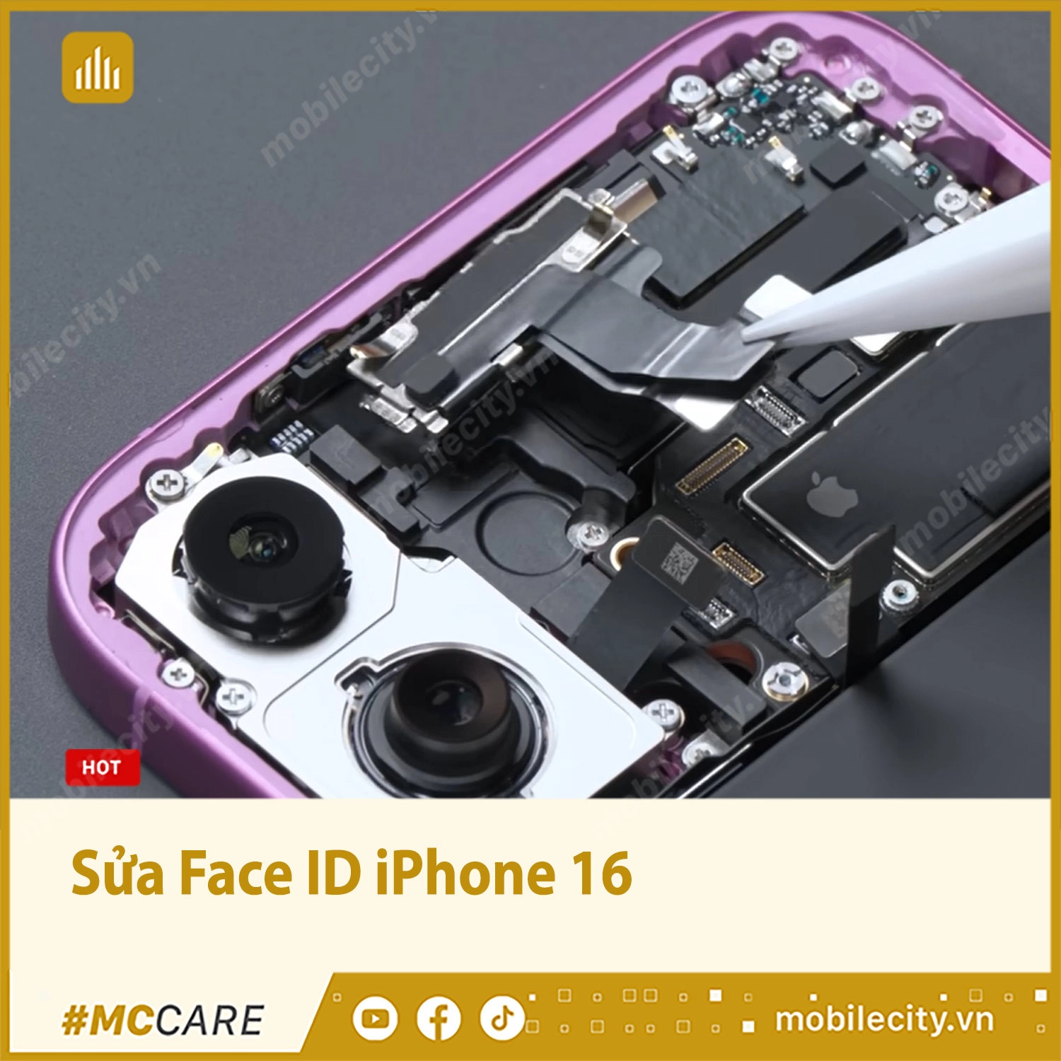 Sửa iPhone 16, Face ID