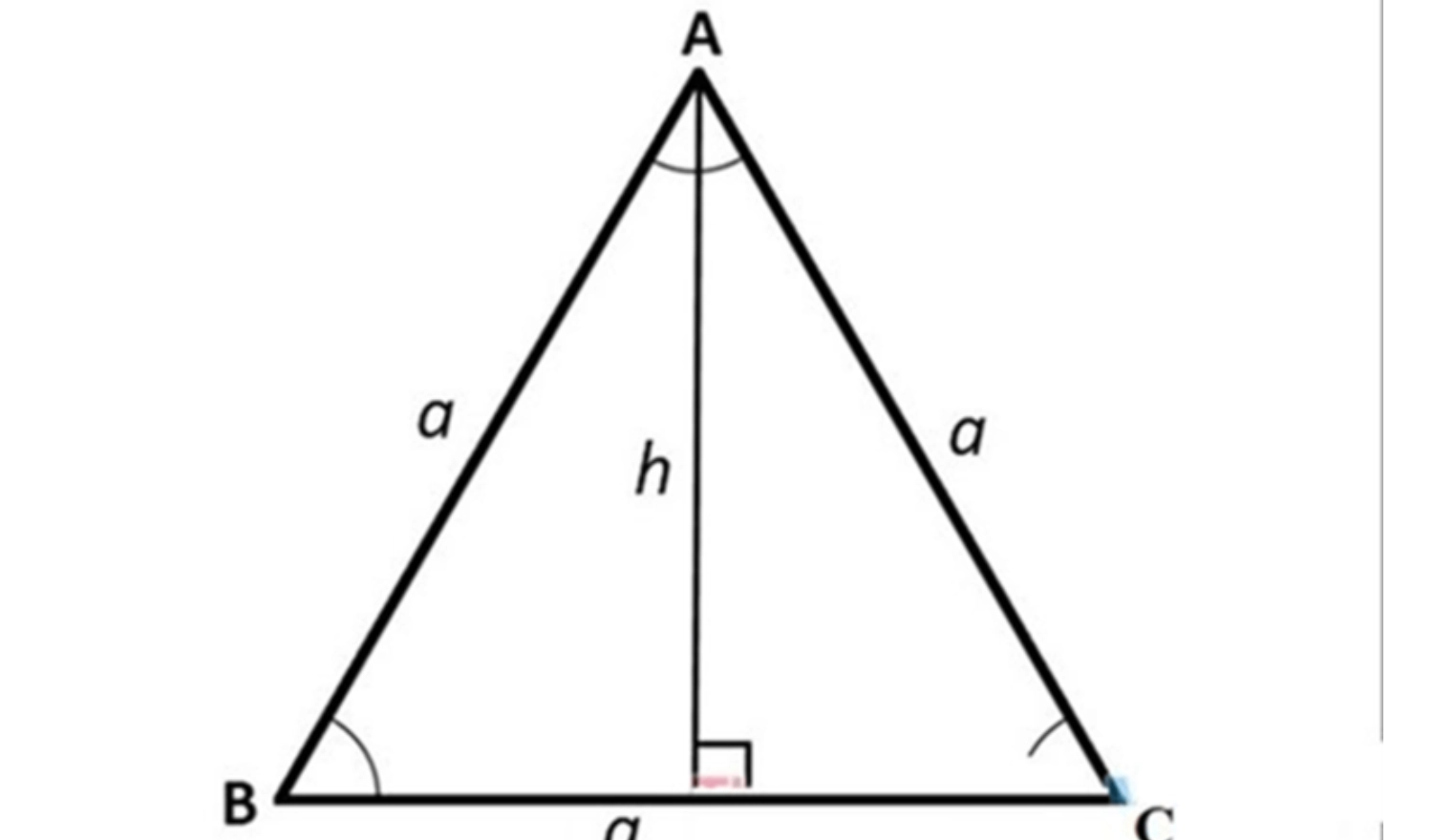 Công thức tính diện tích tam giác đều