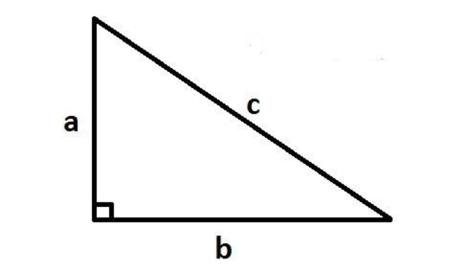 Công thức tính diện tích tam giác vuông