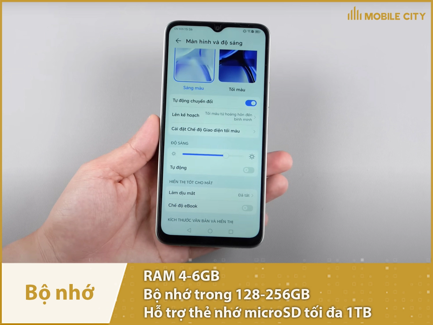 Honor X6b có RAM 4-6GB & Bộ nhớ trong 128-256GB