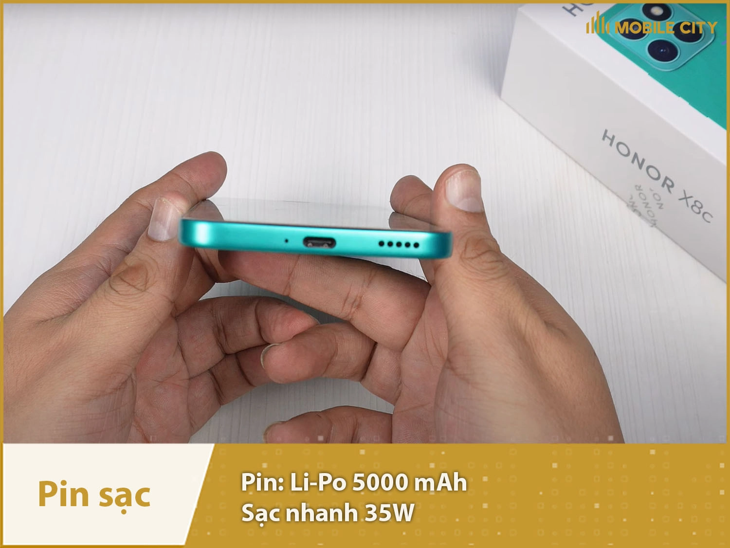 Pin đủ lớn 5000mAh & Sạc nhanh 35W