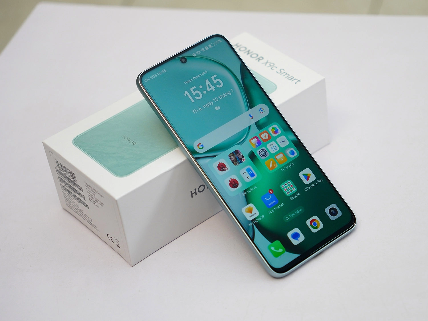 Mở hộp Honor X9C Smart