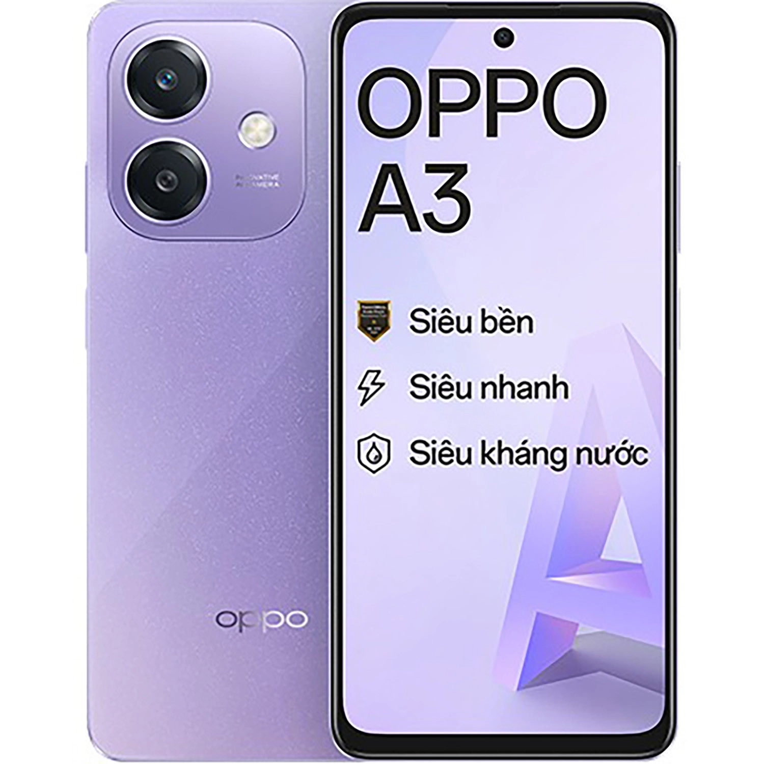 Điện thoại OPPO A3 Chính hãng (Snapdragon 6s Gen 1 - Sạc 45W)