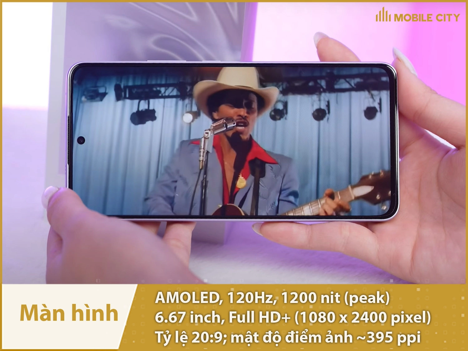 Màn hình AMOLED 120Hz