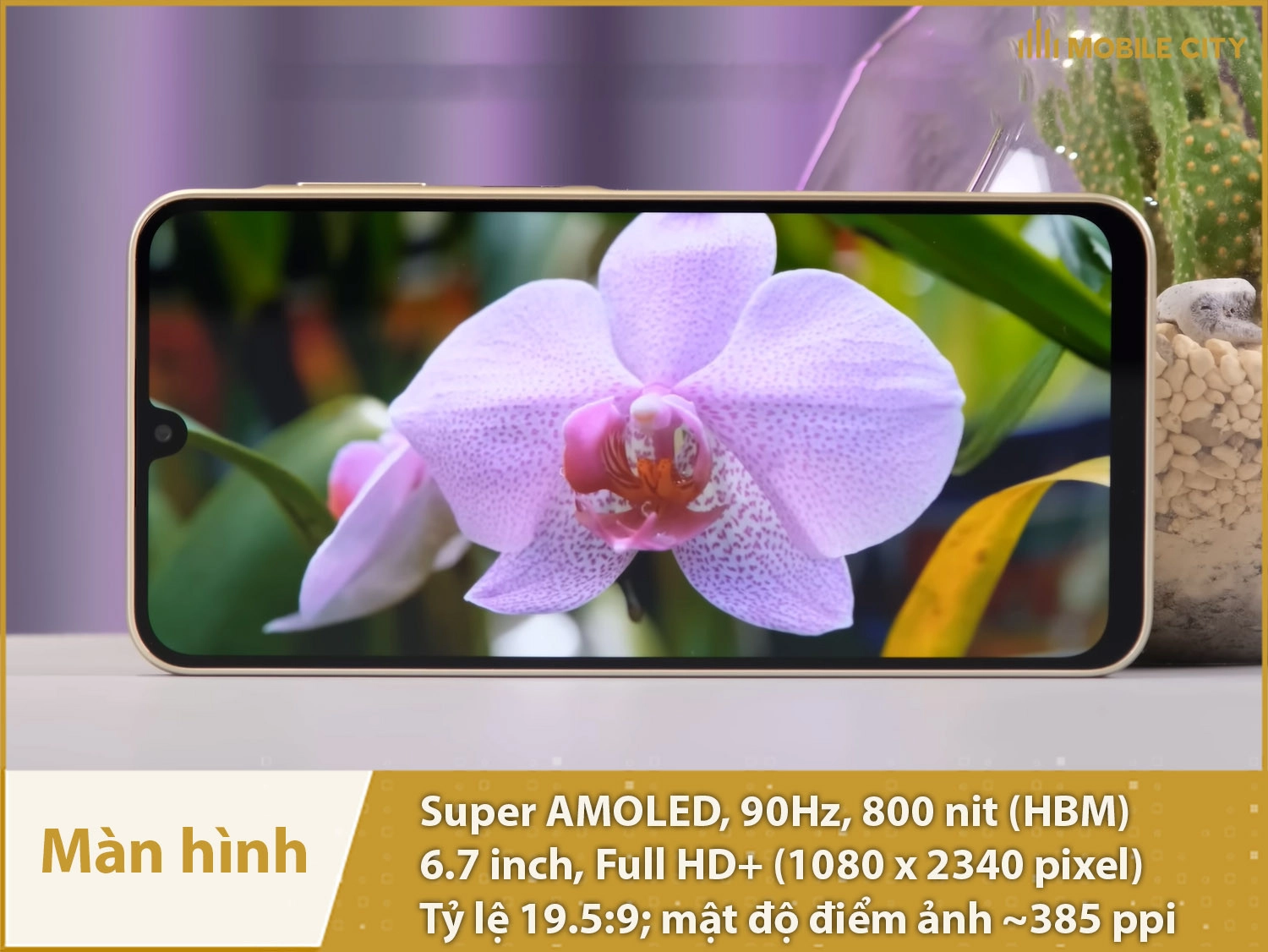 Màn hình Super AMOLED 90Hz