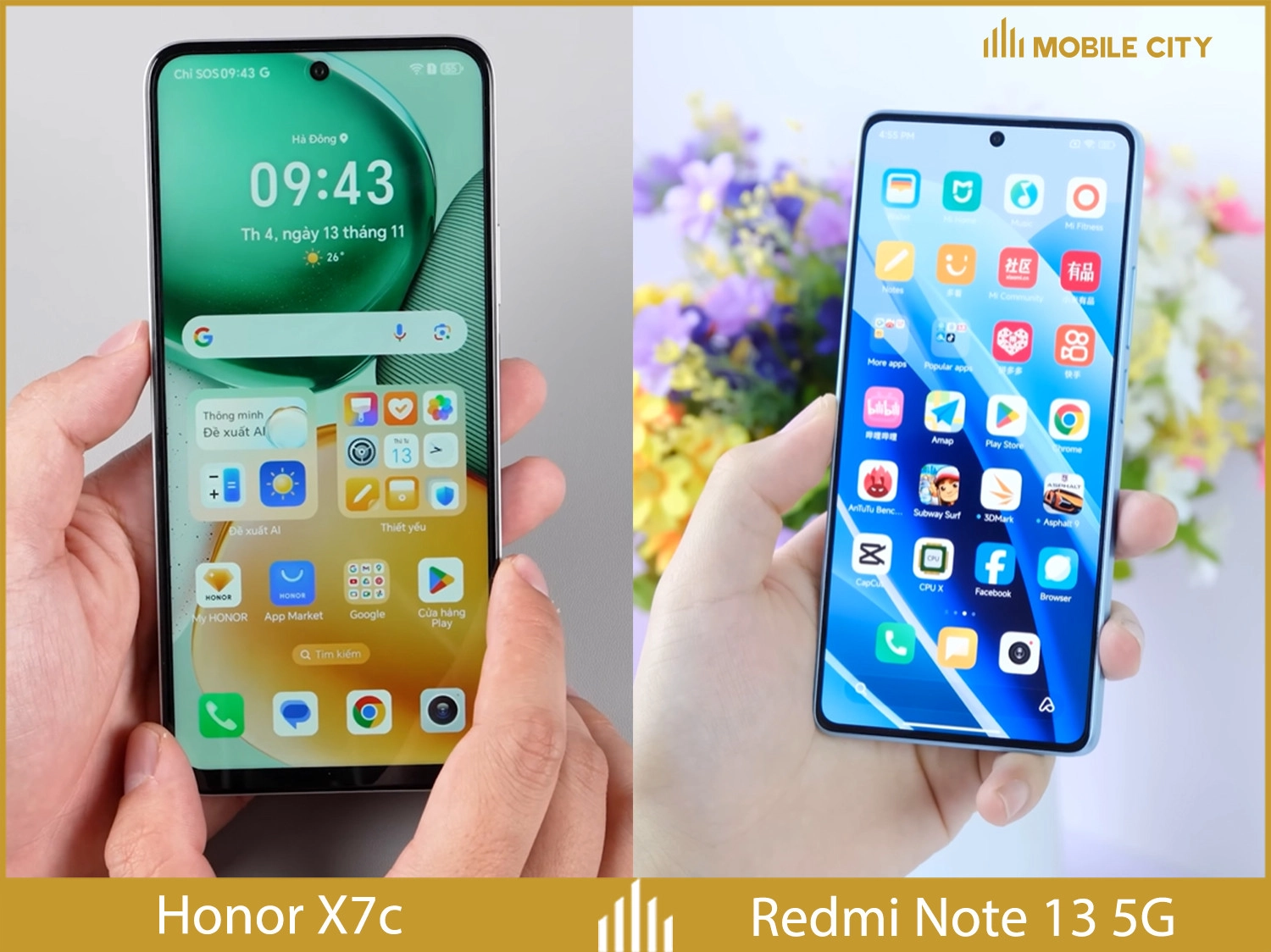 Redmi Note 13 5G sở hữu màn hình AMOLED