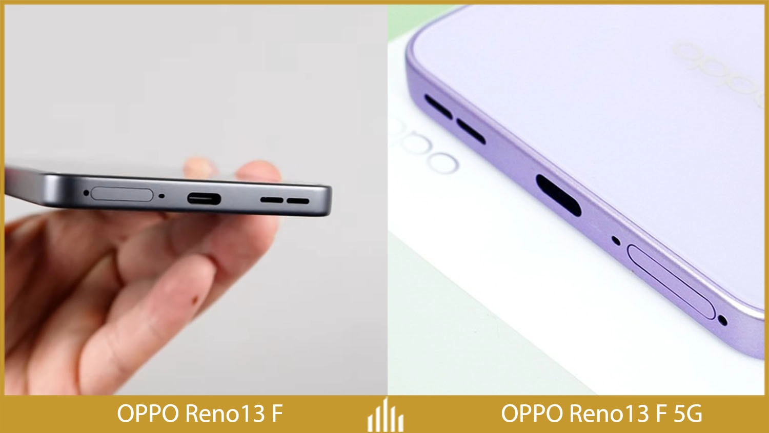 So sánh OPPO Reno13 F vs OPPO Reno13 F 5G: Pin và sạc