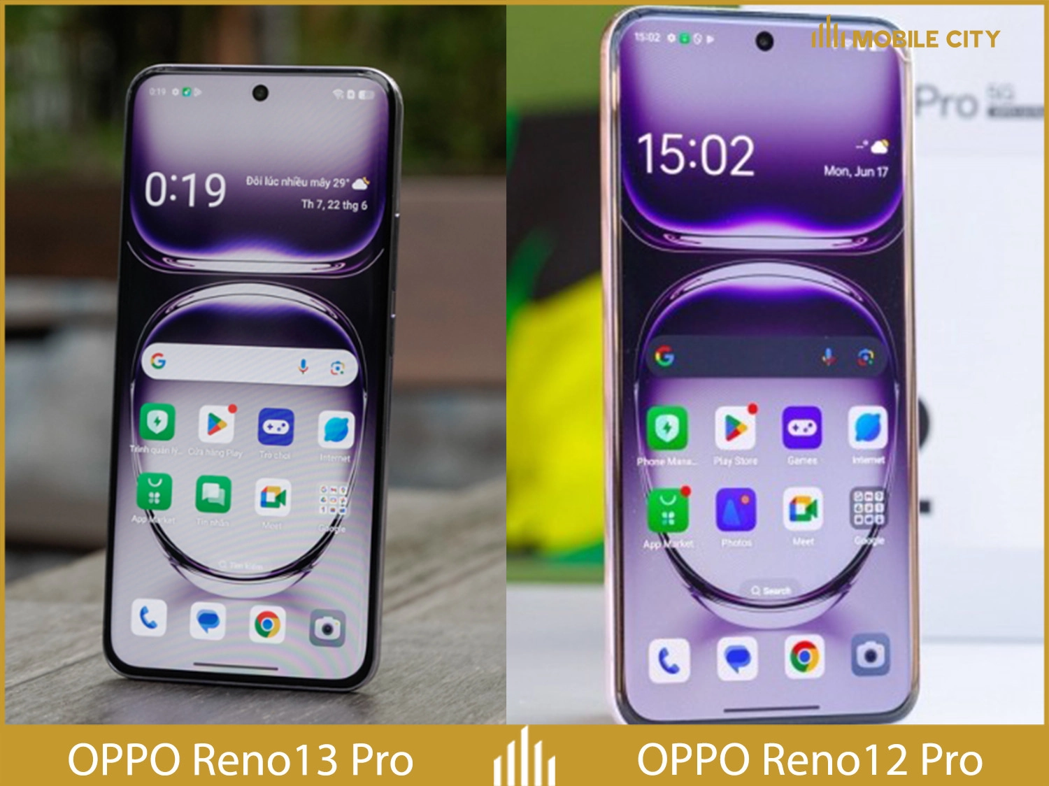 Màn hình OPPO Reno13 Pro to hơn