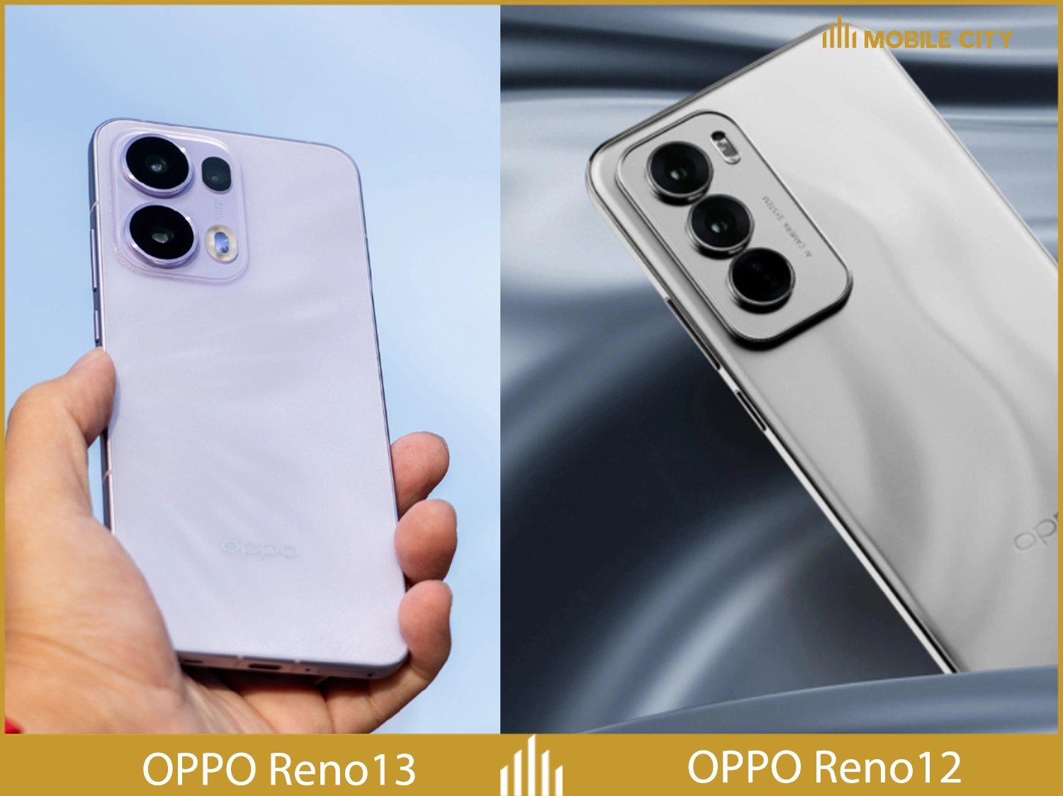 OPPO Reno13 có kích thước nhỏ và mỏng hơn