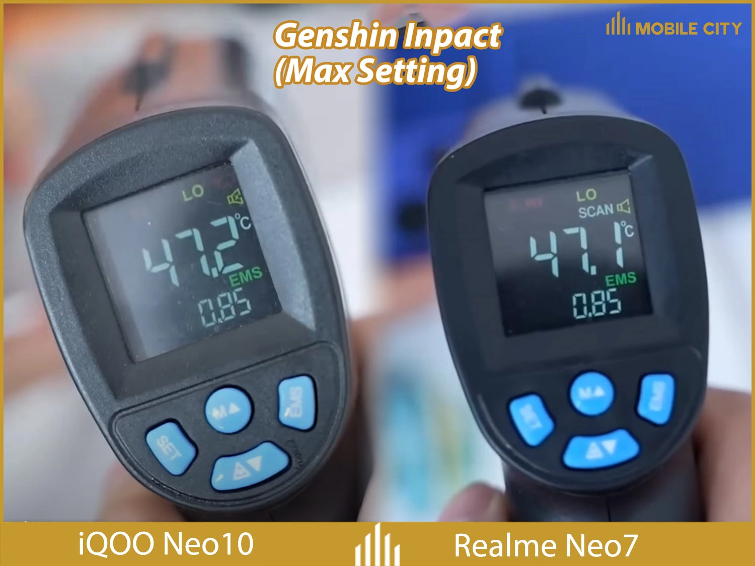 Nhiệt độ chơi Genshin Impact