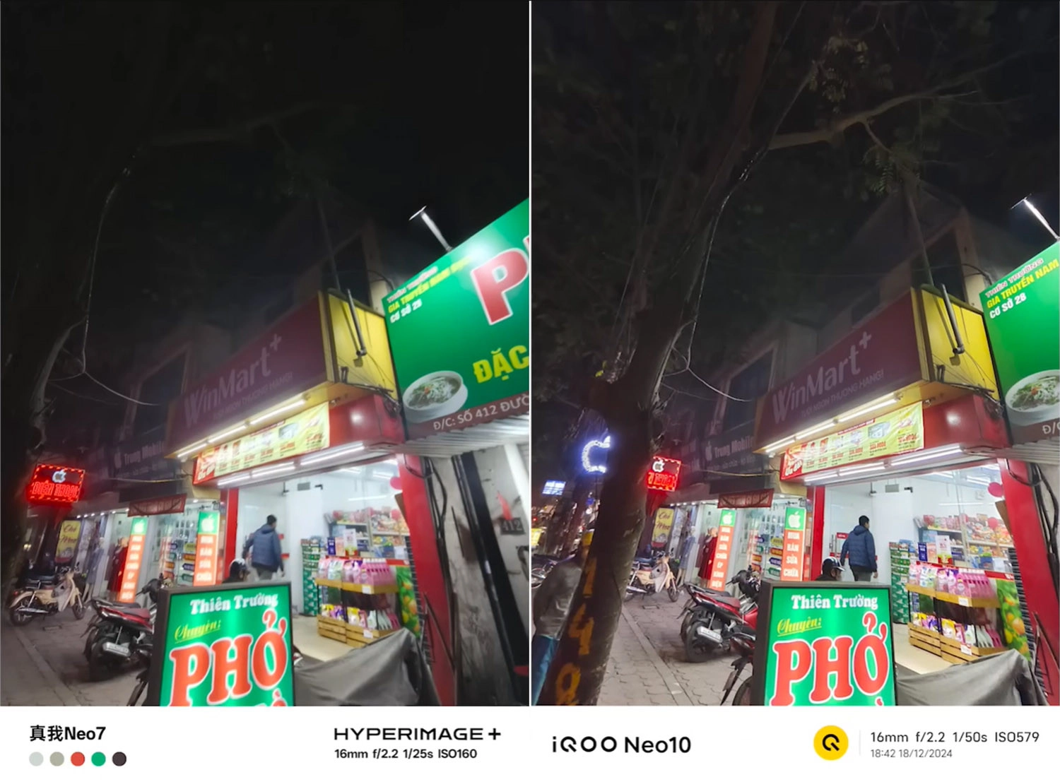 So sánh ảnh chụp bởi Realme Neo7 vs iQOO Neo 10 1