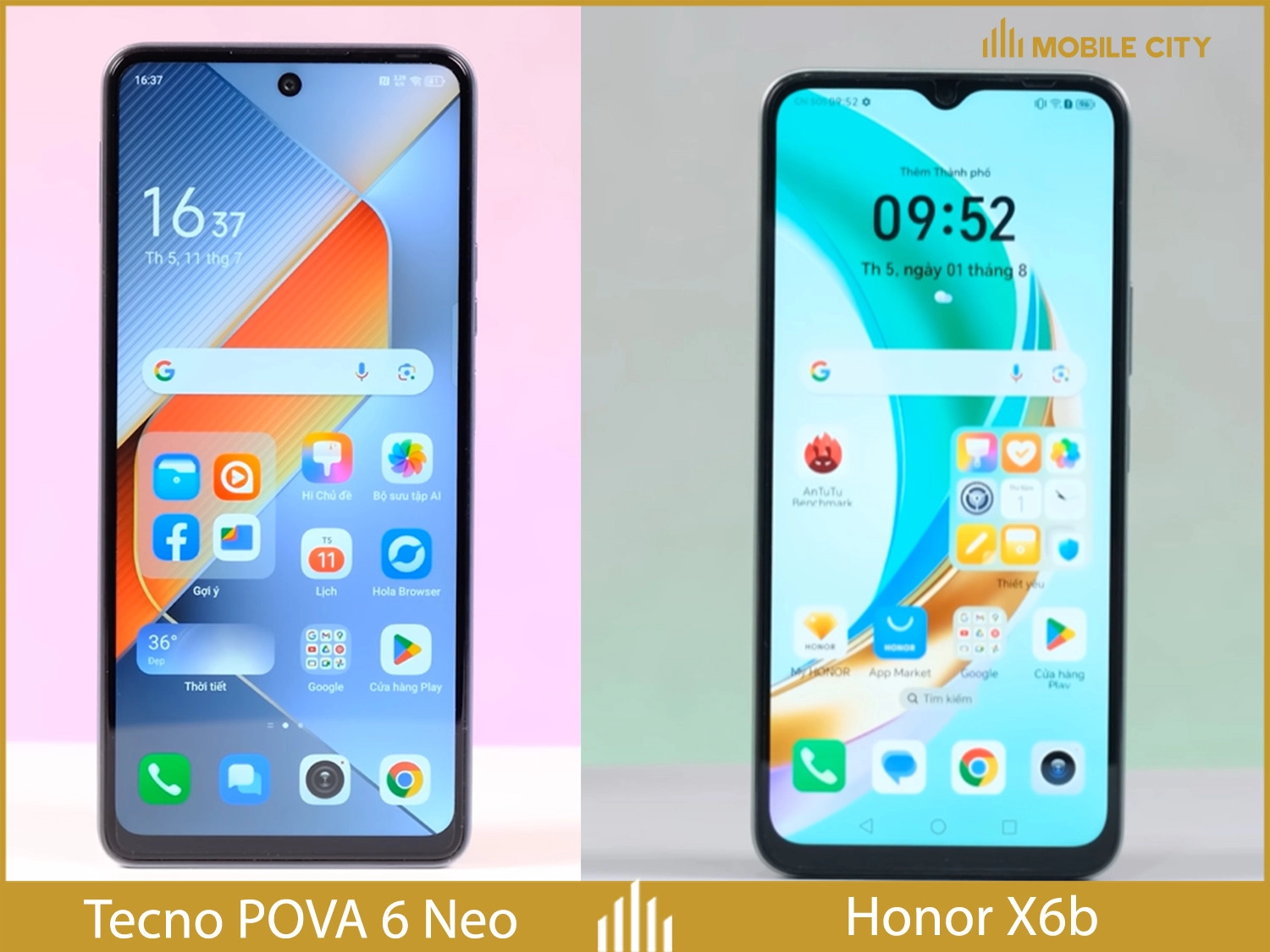 Màn hình POVA 6 Neo có vẻ nhỉnh hơn