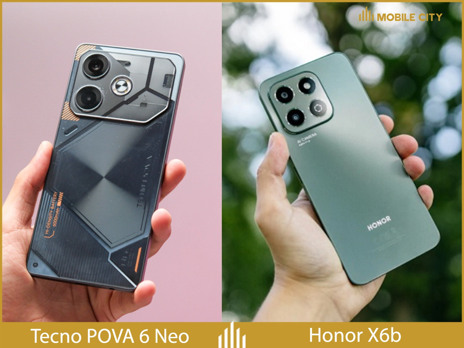 Tecno POVA 6 Neo khá nặng và dày