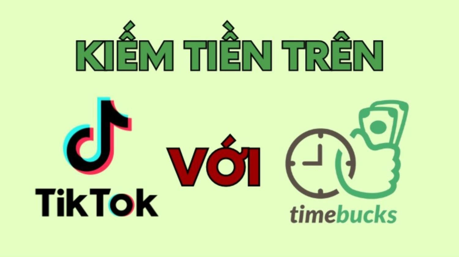 Kiếm tiền với TimeBucks 