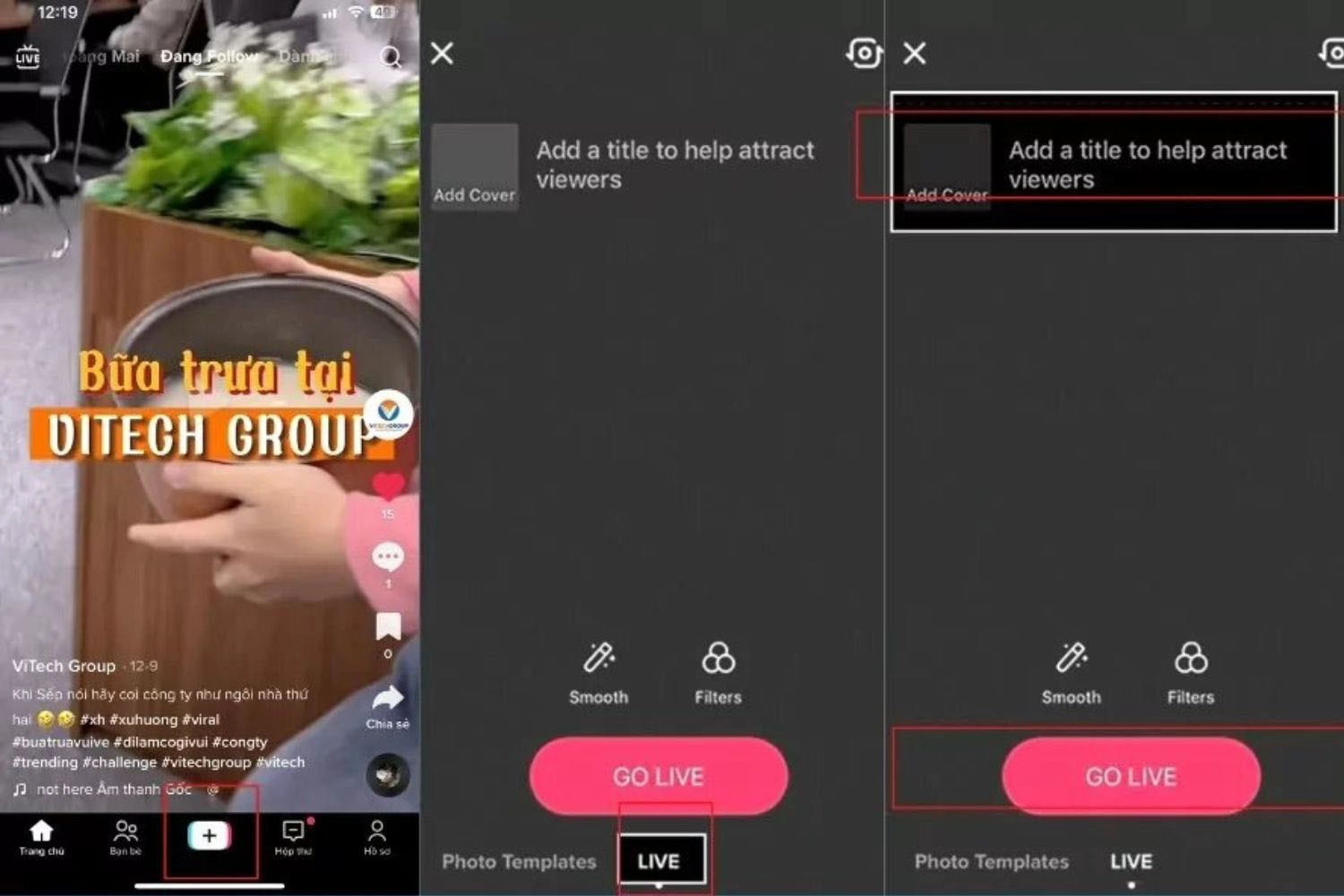 Điều kiện để livestream trên TikTok