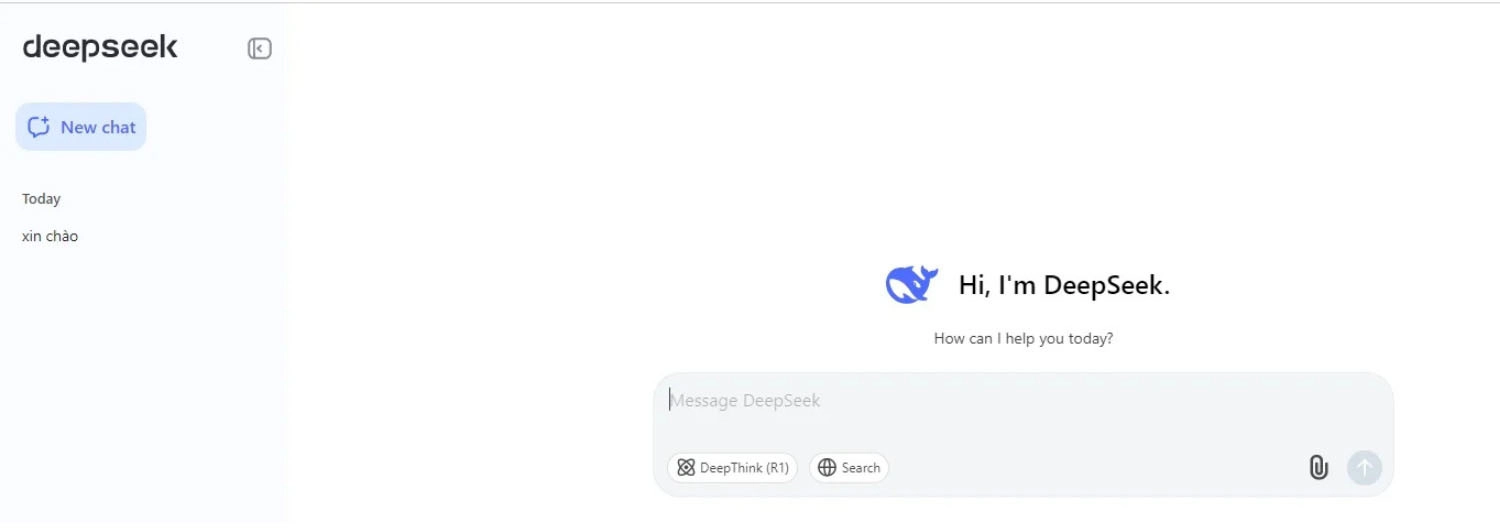 Bạn có thể bắt đầu sử dụng DeepSeek
